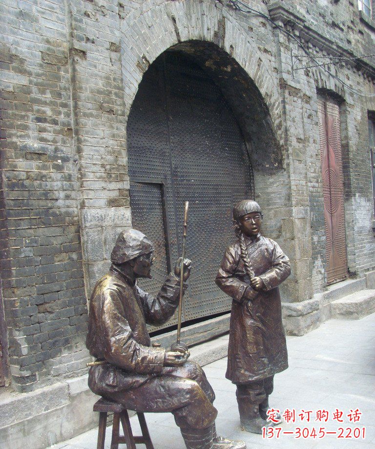 福建二胡铜雕艺术形式的精髓