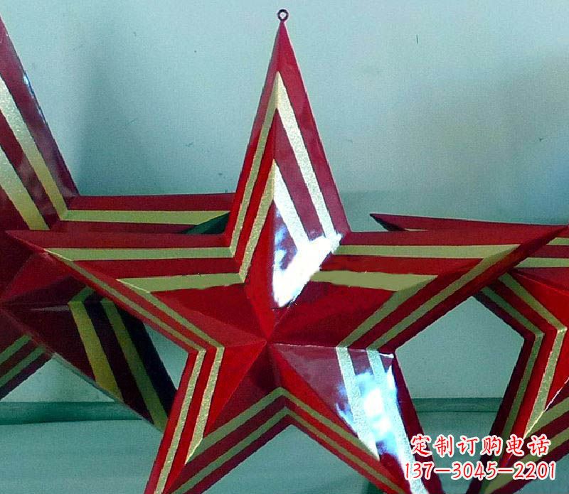 福建部队的荣耀五角星雕塑