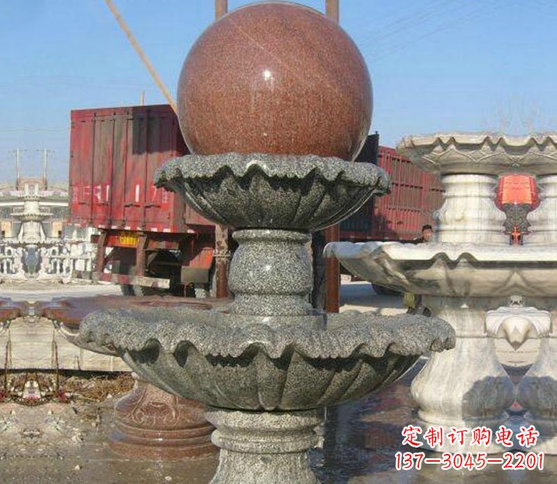 福建风水球雕塑家庭财富的灵魂寄托