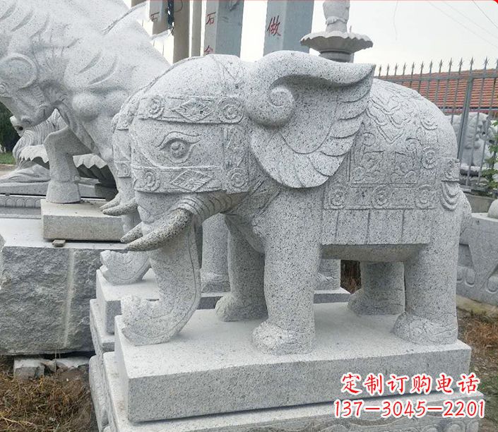 福建藏传佛教大象雕塑