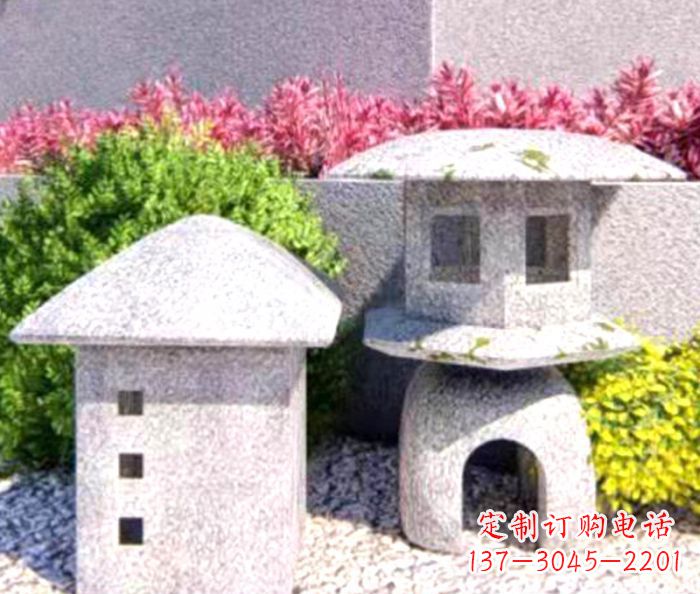 福建草坪大理石石灯雕塑的传统文化