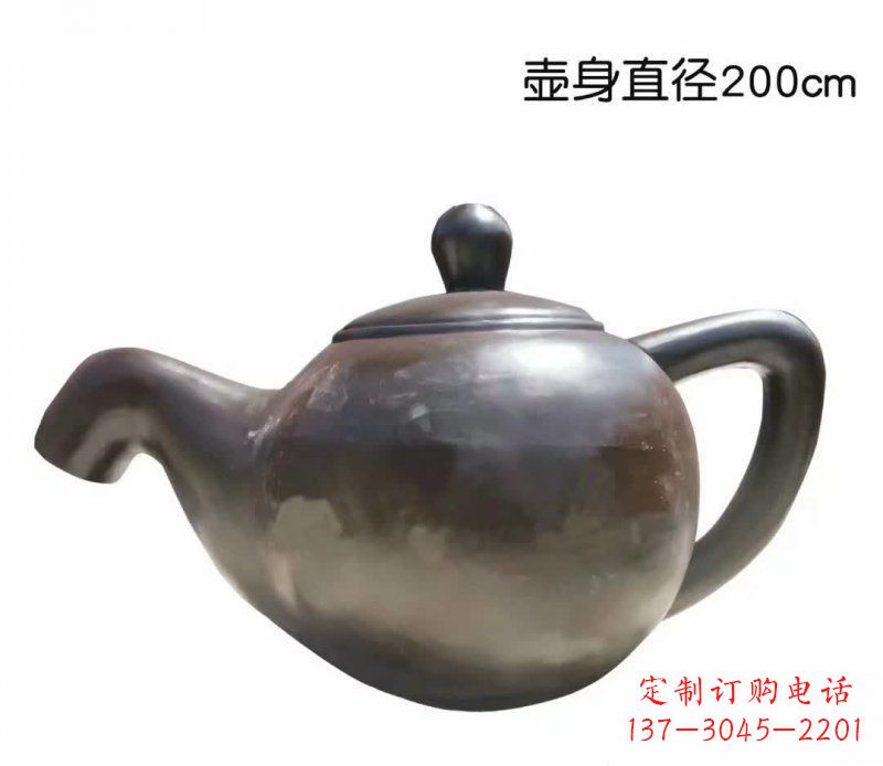 福建青铜茶壶雕塑——彰显传统文化的艺术精髓