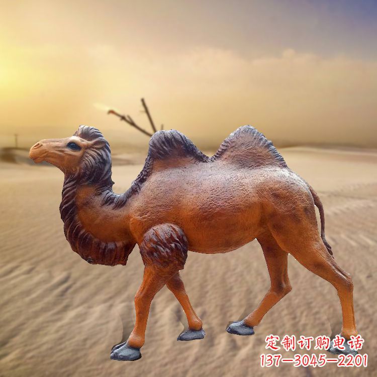 福建仿古茶马古道骆驼雕塑的精美绝伦