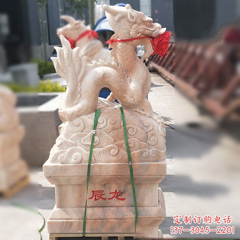 福建龙雕塑融合古典与现代