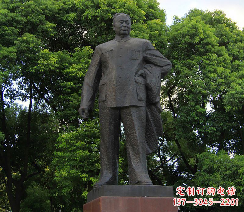 福建陈毅元帅铜雕荣耀中国历史的传承