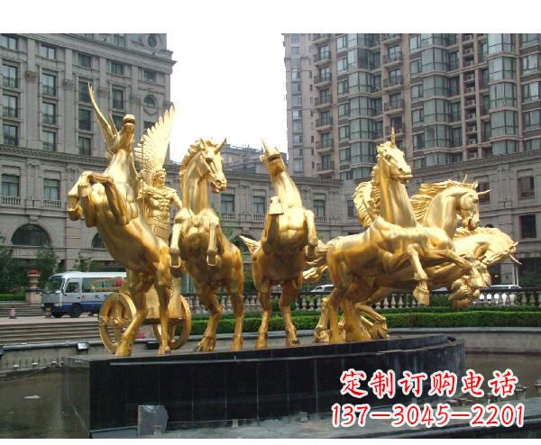 福建阿波罗的象征——青铜雕塑