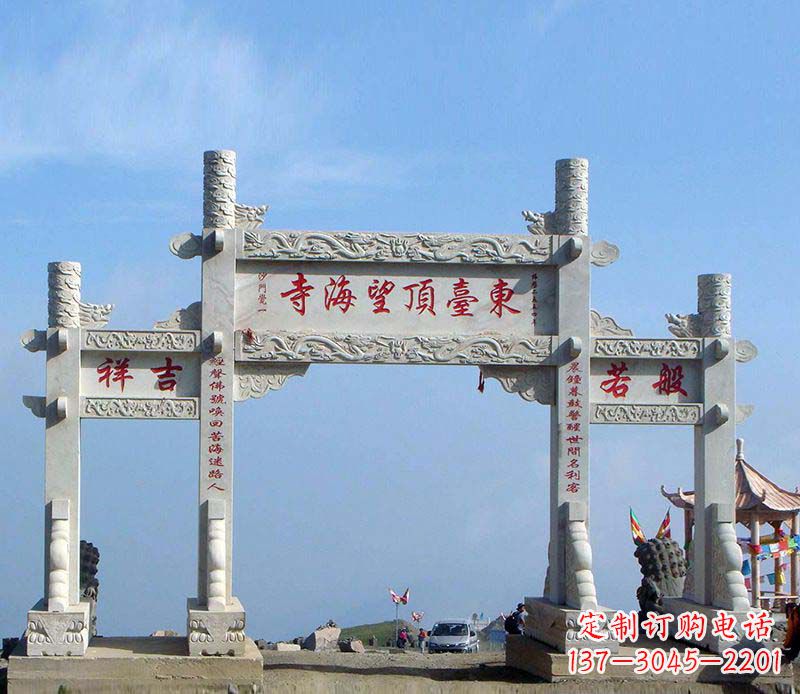 福建石雕牌坊传承中国古典建筑文化