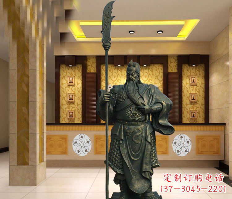 福建关公雕塑——传承弘扬中华文化