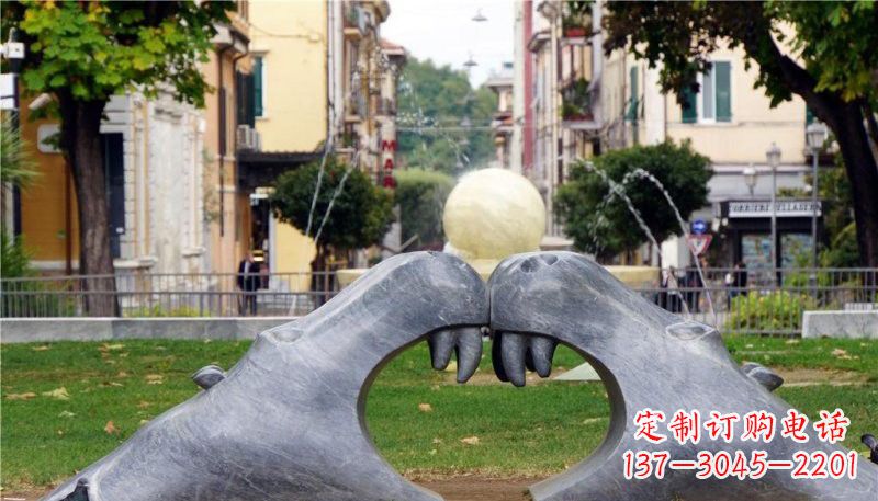 福建抽象河马石雕
