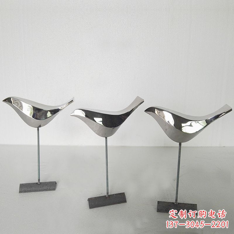 福建精美鸽子雕塑引领时尚的不锈钢雕塑