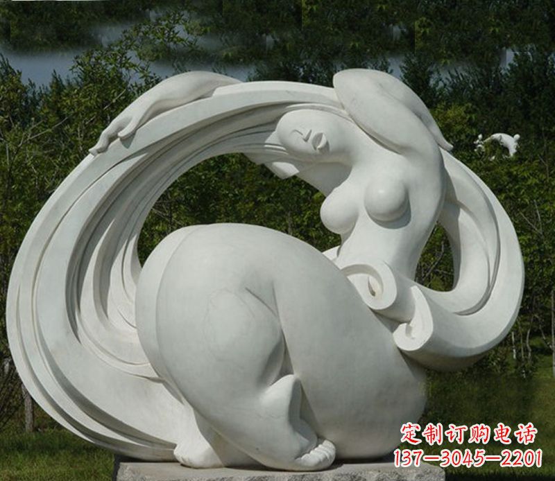 福建美女雕塑一种古老的艺术形式