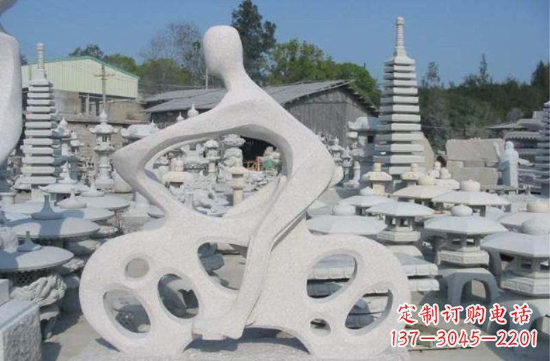 福建骑手的精神一座摩托雕塑