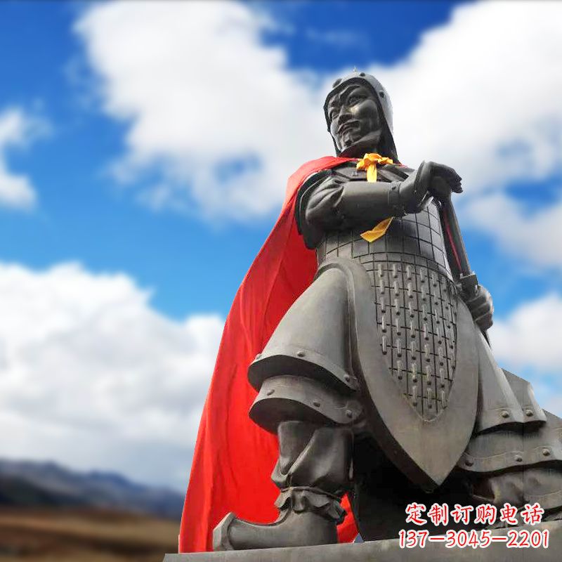 福建项羽雕塑——历史名人古代帝王的象征
