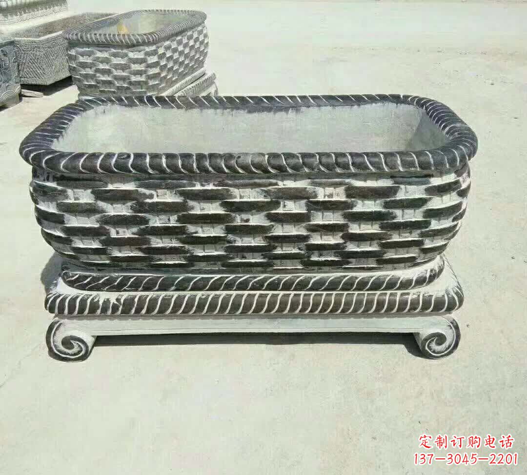 福建创意景观水缸石雕