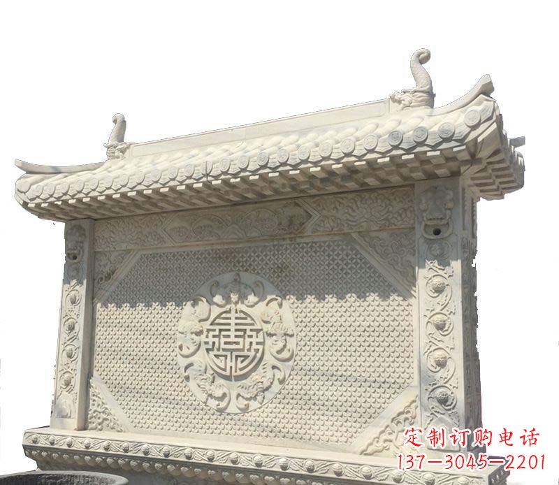 福建影壁雕塑美丽之艺术