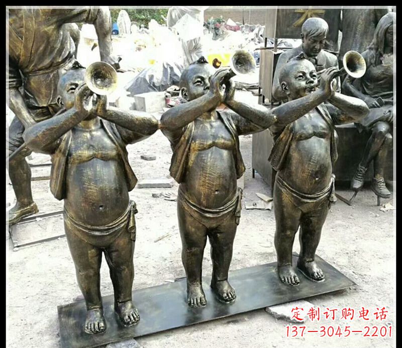 福建儿童雕塑弘扬传统文化