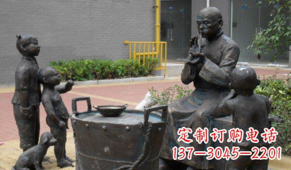 福建糖人雕塑温暖的童年回忆