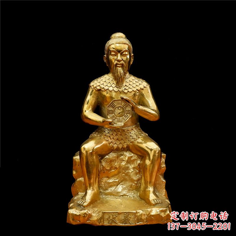 福建伏羲大帝神像汇聚古老文明中的象征