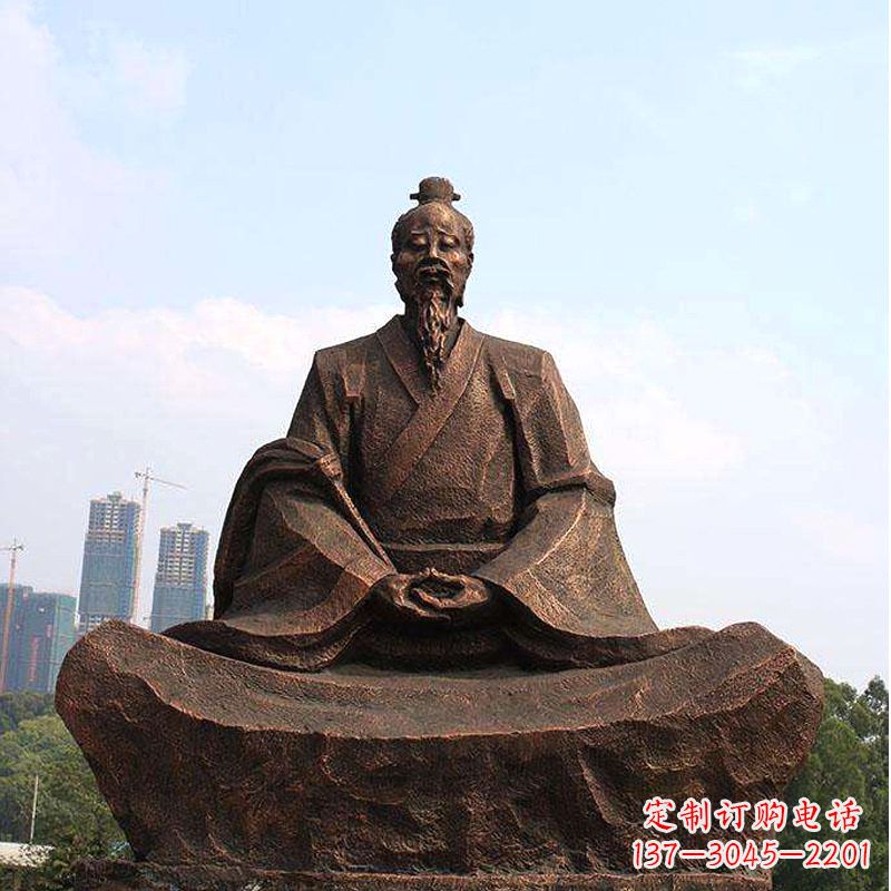 福建葛洪雕塑传承历史、弘扬文化