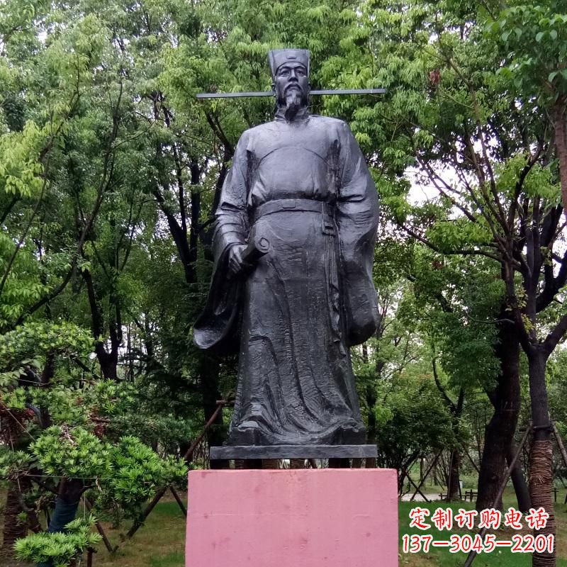福建铜雕陶渊明——传承古代文学精髓