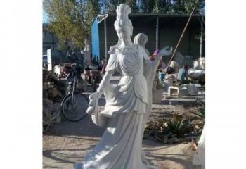 福建传奇女神嫦娥的雕塑