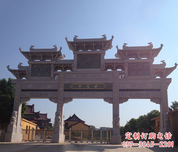福建牌坊雕塑——传承民间艺术的精髓