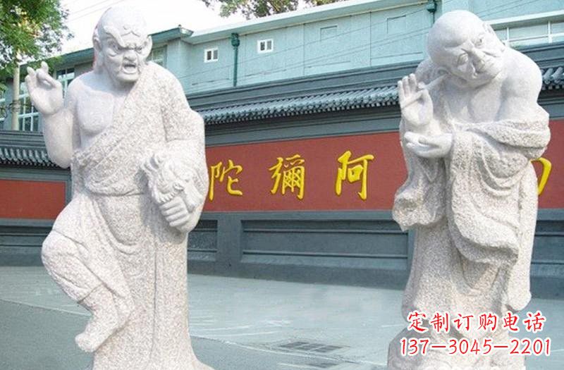 福建大理石罗汉雕塑佛教精神的象征