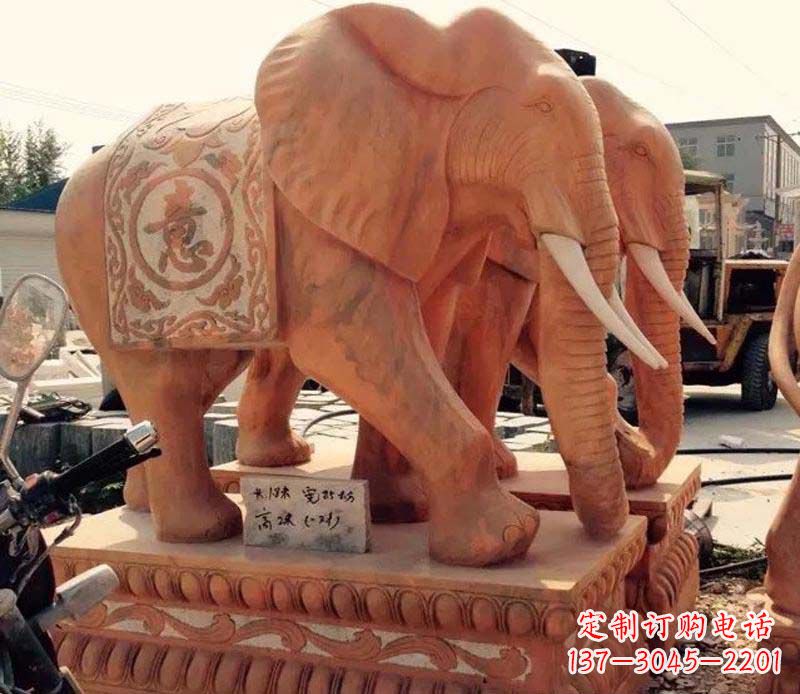 福建大象雕塑 传承古典文化的艺术精品