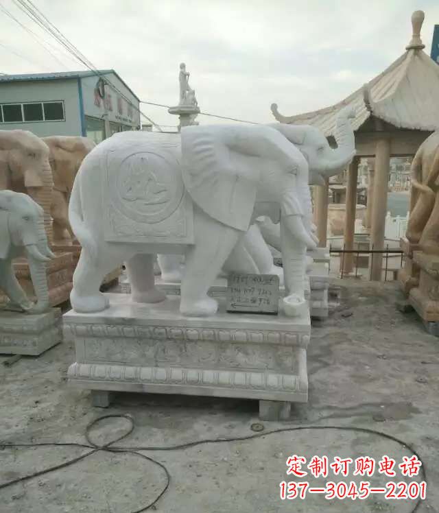 福建大理石大象——雕塑之美
