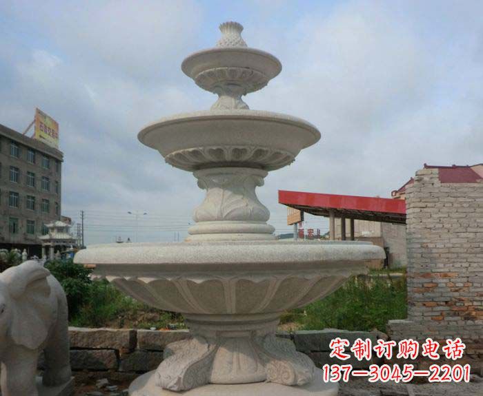 福建大理石大型喷泉石雕
