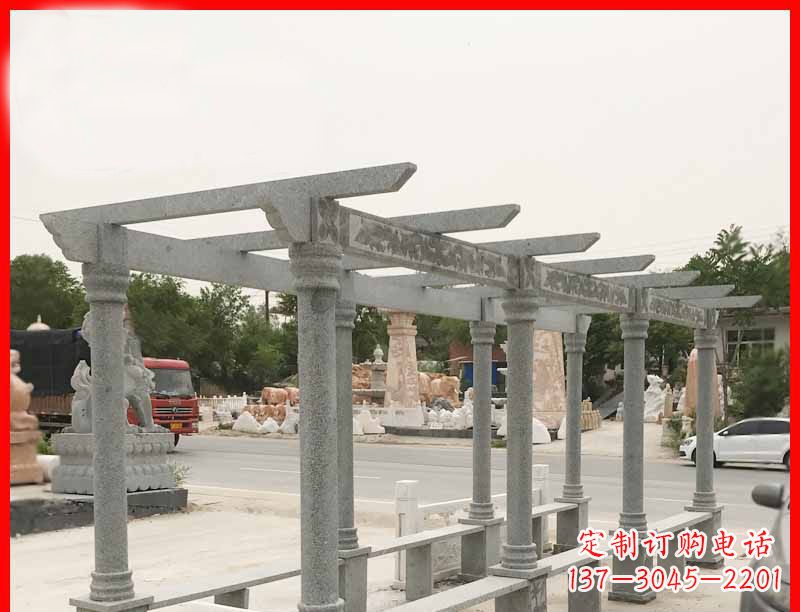 福建大理石公园石雕长廊