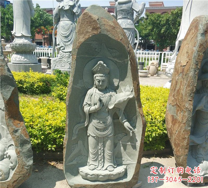 福建大理石公园石观音雕像