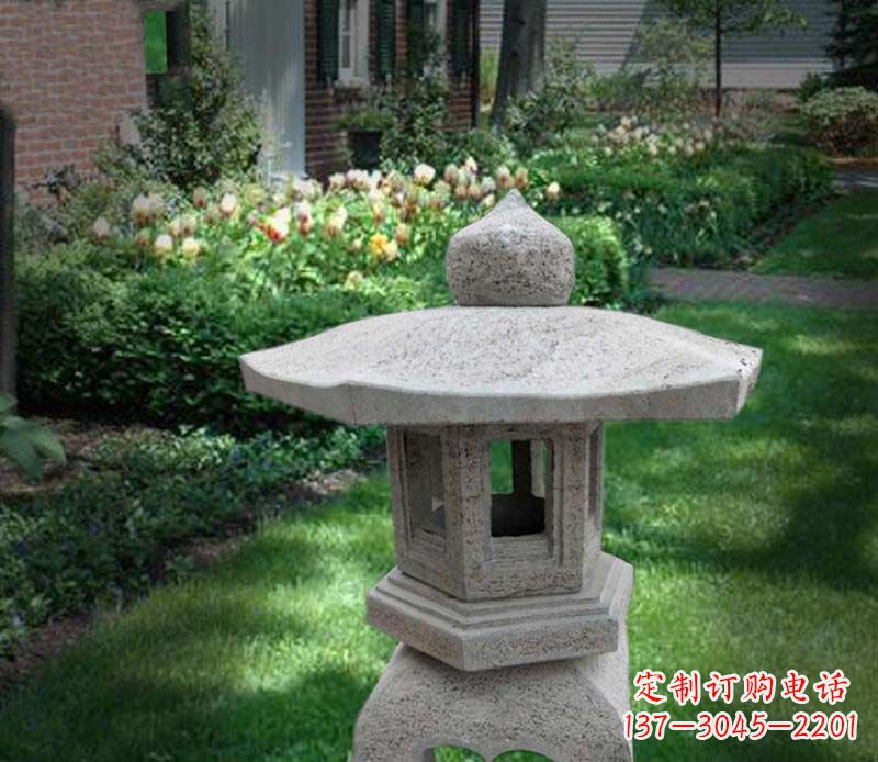 福建大理石宫灯雕塑