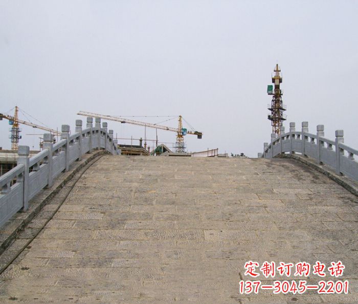 福建中领雕塑拱桥石雕栏板精美绝伦,让人百看不厌