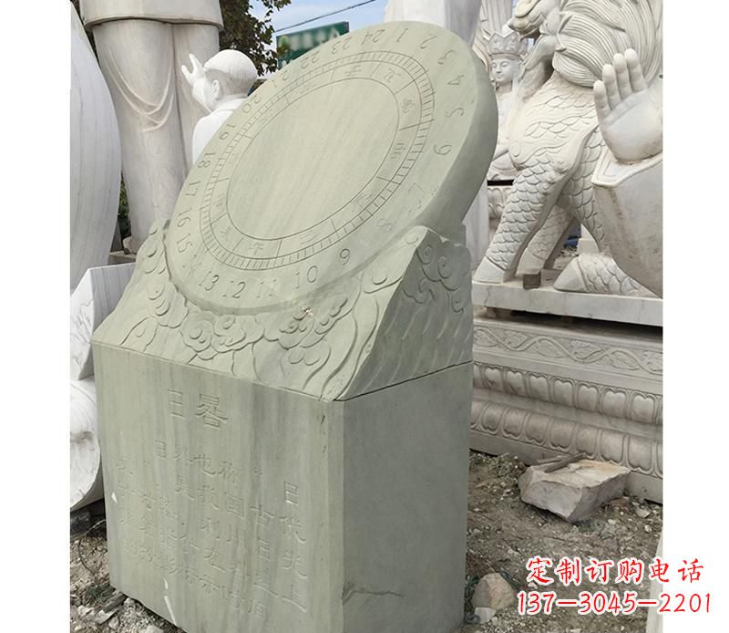 福建大理石日晷雕塑