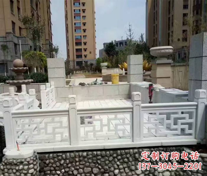 福建精美大理石国旗台石雕雕塑