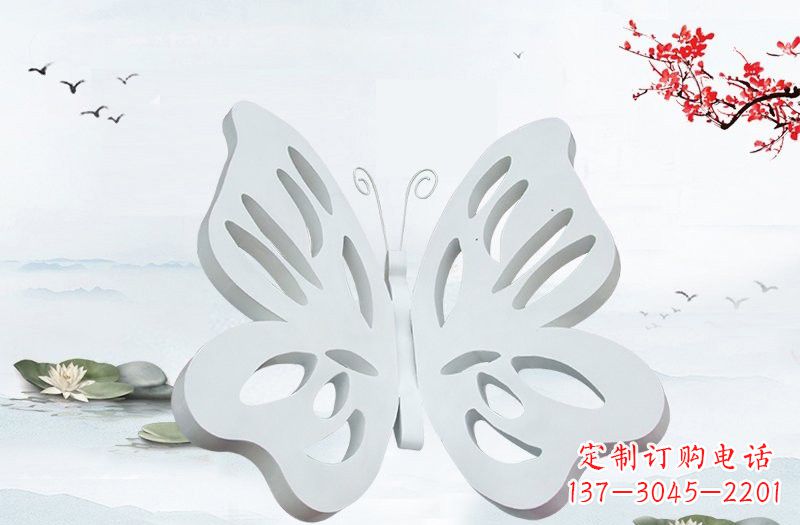 福建大理石镂空蝴蝶