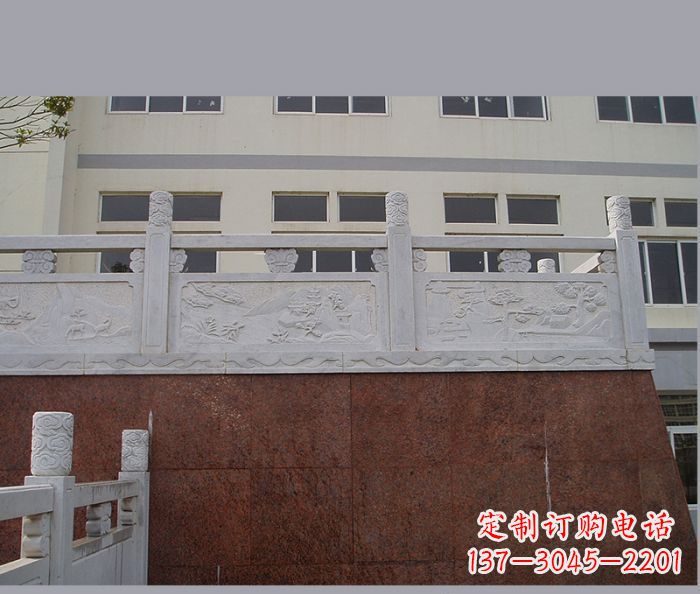 福建精致美观的大理石栏板雕塑