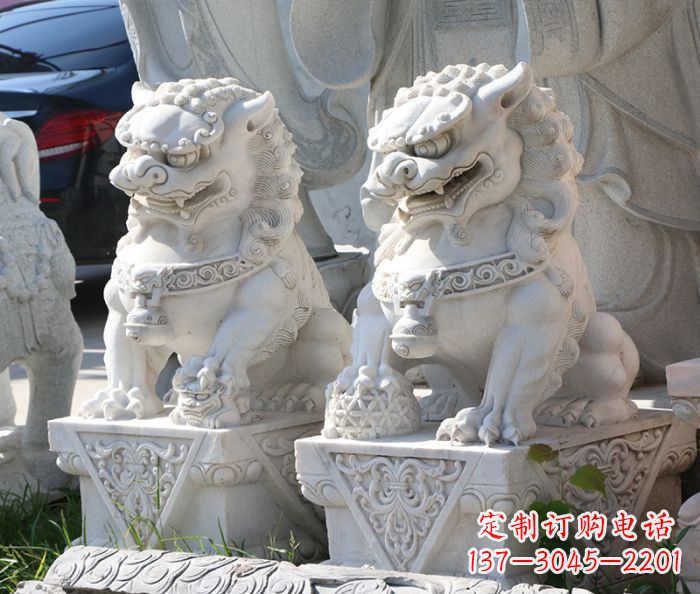 福建大理石狮子雕塑