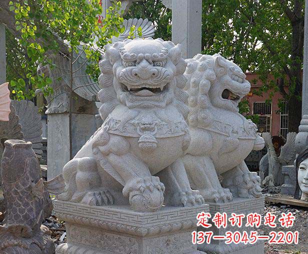 福建中领雕塑狮子雕塑定制