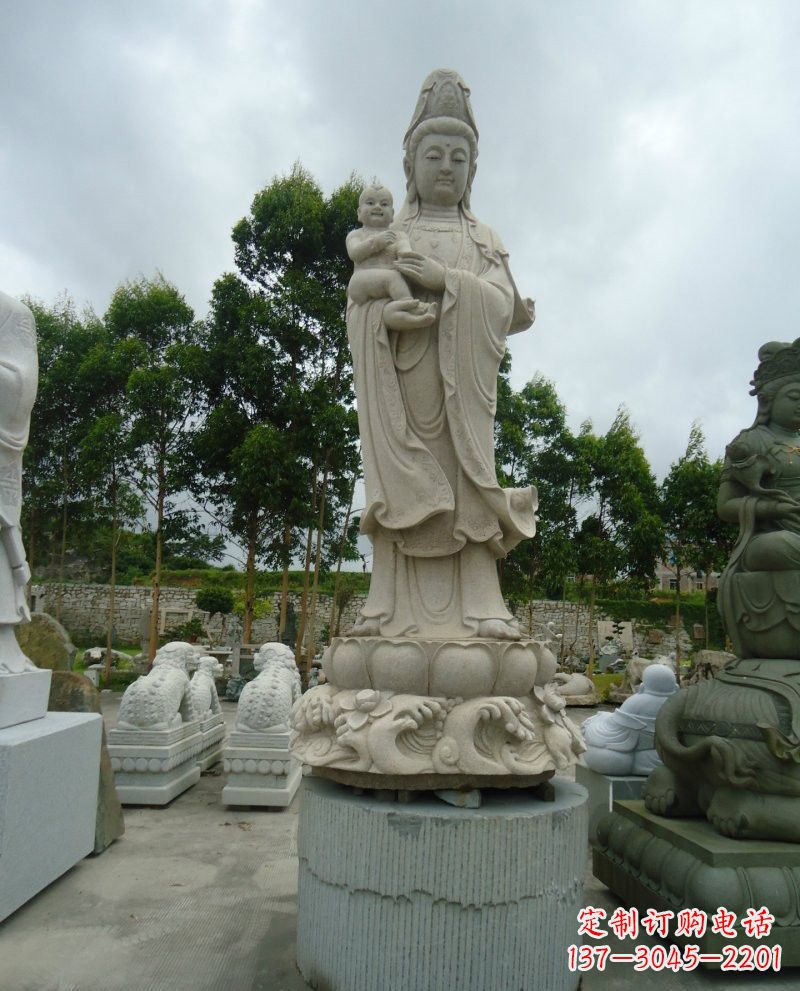 福建大理石观音像