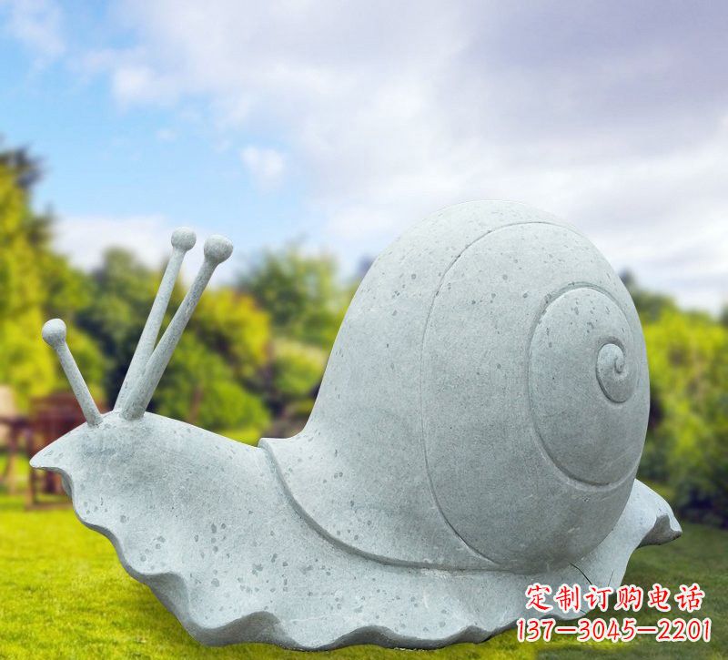 福建大理石蜗牛雕塑