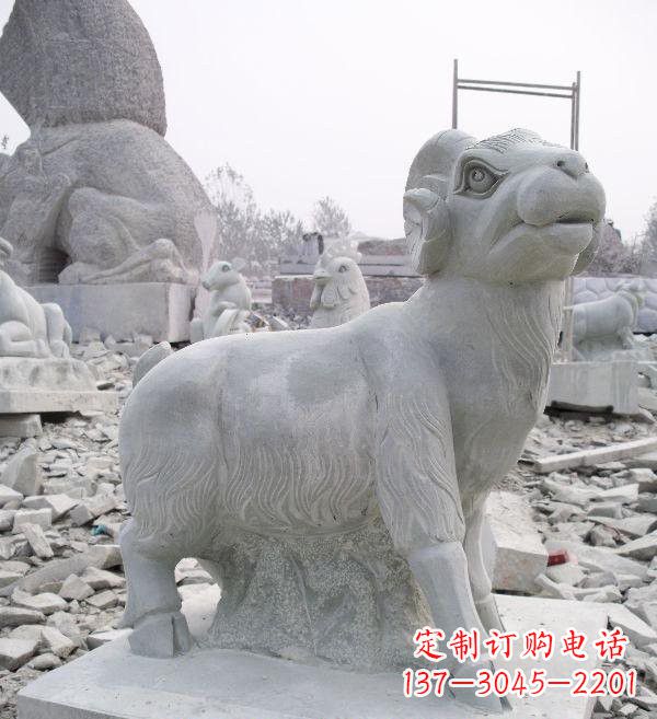 福建大理石羊雕塑