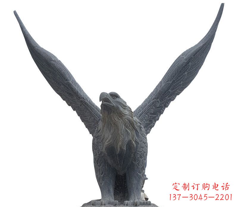 福建大理石老鹰雕塑