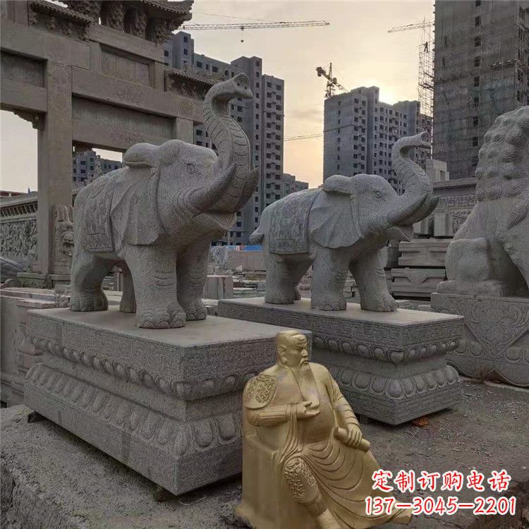 福建大象石雕吸水