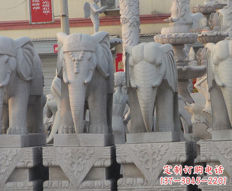福建大象雕塑——唤醒古老传统的精美石艺