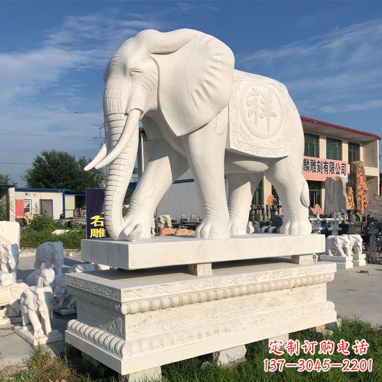 福建高品质大象石雕