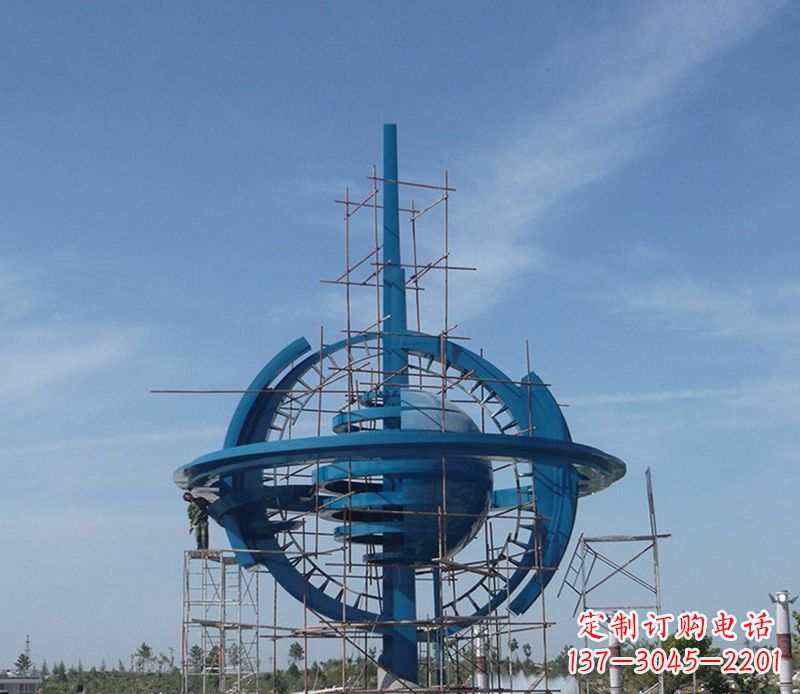福建品质卓越的大型不锈钢地球雕塑