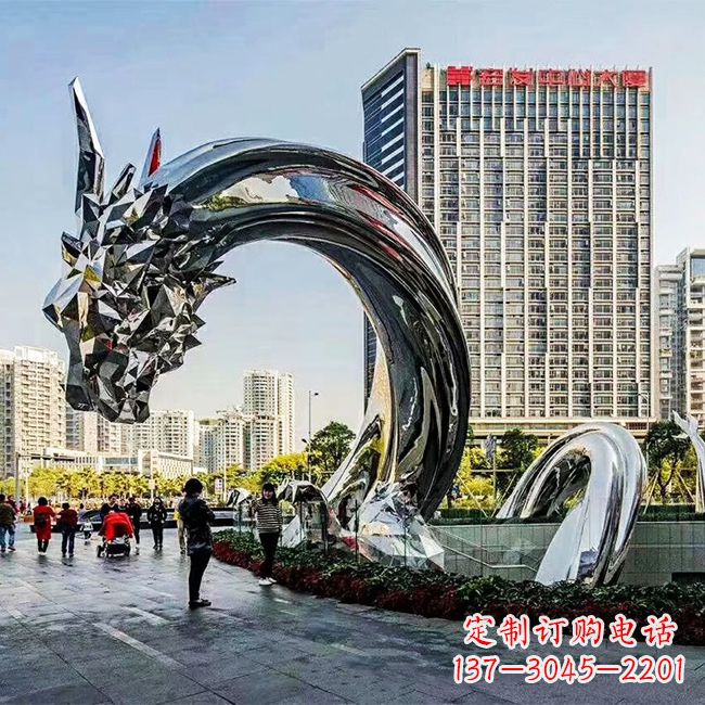 福建不锈钢创意动物雕塑