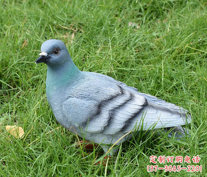 福建大型高雅和平鸽雕塑